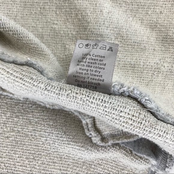 Seventy Two Changes Women’s Sz M Jersey Top Button Jacket Gray 3/4 Sleeve Biker - Picture 15 of 15